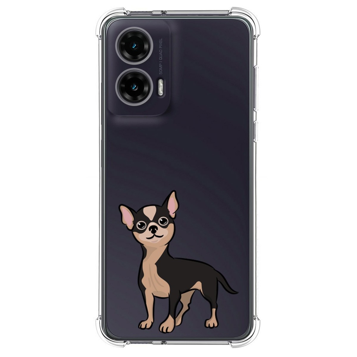 Funda Silicona Antigolpes para Motorola Moto G35 5G diseño Perros 05 Dibujos