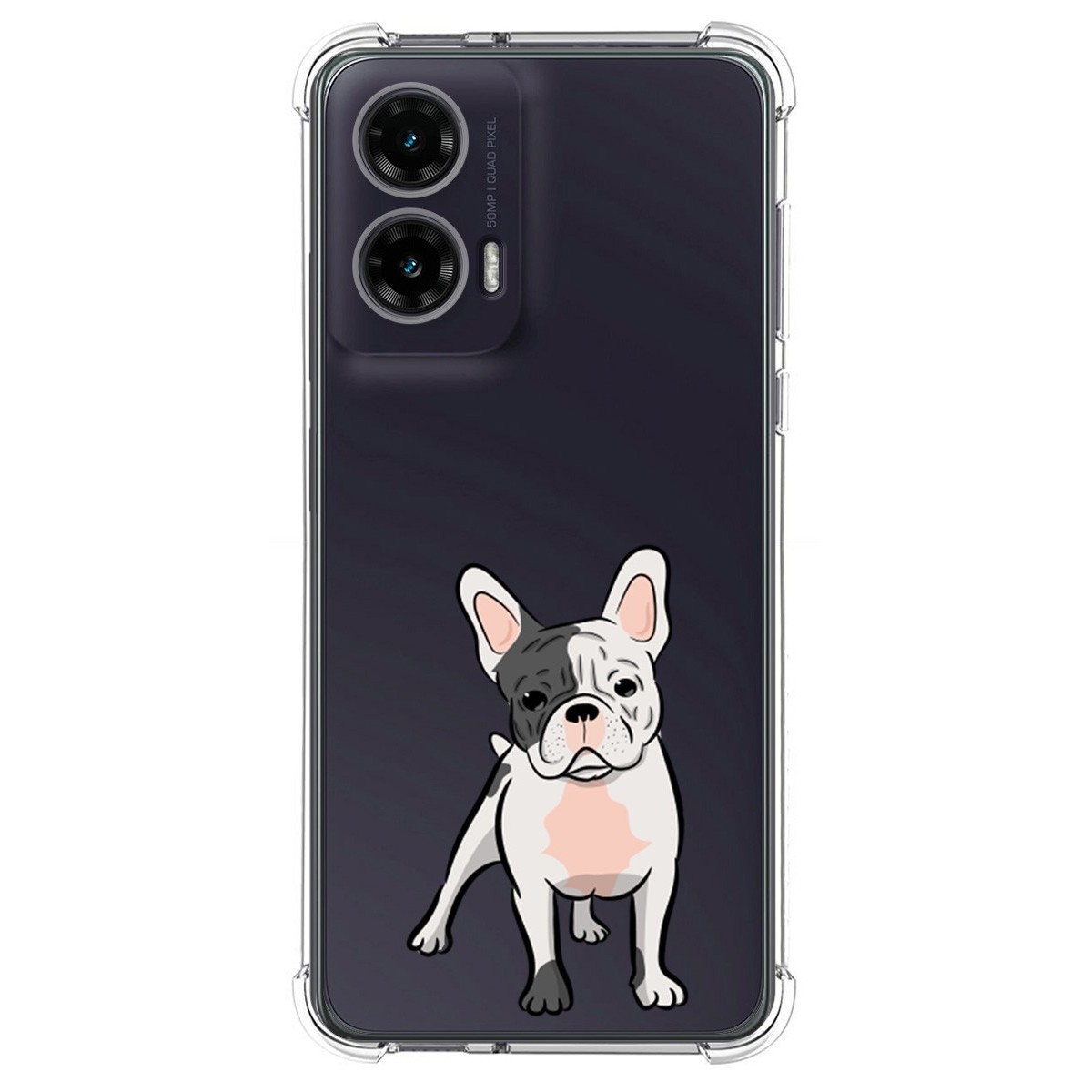 Funda Silicona Antigolpes para Motorola Moto G35 5G diseño Perros 06 Dibujos