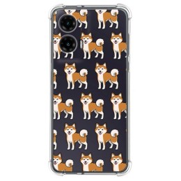 Funda Silicona Antigolpes para Motorola Moto G35 5G diseño Perros 08 Dibujos