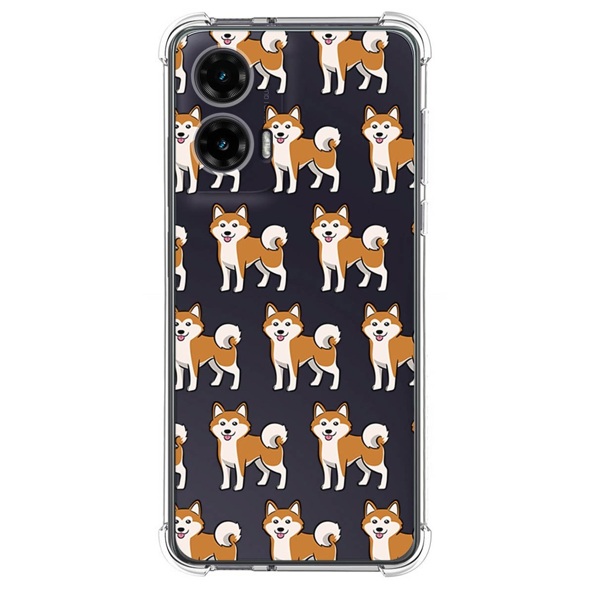 Funda Silicona Antigolpes para Motorola Moto G35 5G diseño Perros 08 Dibujos