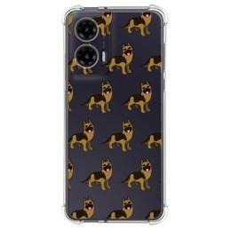 Funda Silicona Antigolpes para Motorola Moto G35 5G diseño Perros 09 Dibujos