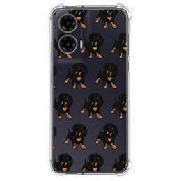 Funda Silicona Antigolpes para Motorola Moto G35 5G diseño Perros 10 Dibujos