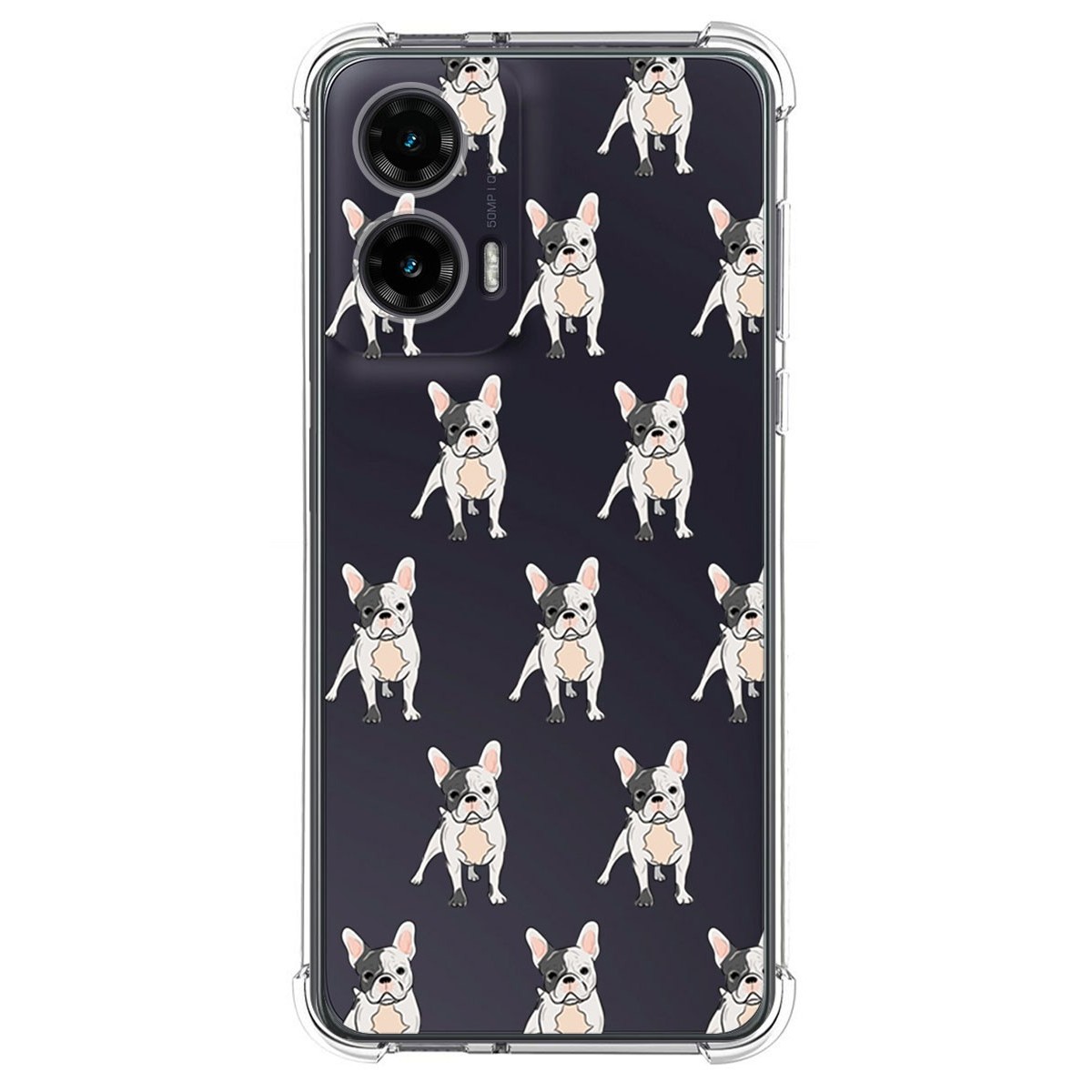 Funda Silicona Antigolpes para Motorola Moto G35 5G diseño Perros 12 Dibujos
