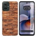 Funda Silicona para Motorola Moto G55 5G diseño Ladrillo 04 Dibujos