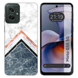 Funda Silicona para Motorola Moto G55 5G diseño Mármol 05 Dibujos