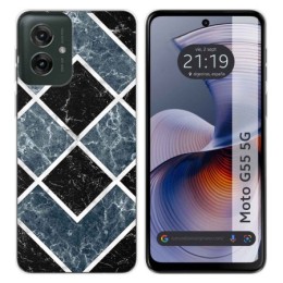 Funda Silicona para Motorola Moto G55 5G diseño Mármol 06 Dibujos