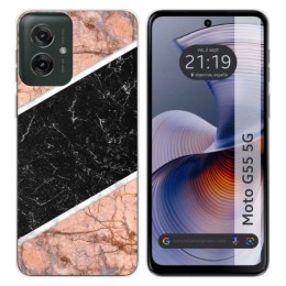 Funda Silicona para Motorola Moto G55 5G diseño Mármol 07 Dibujos