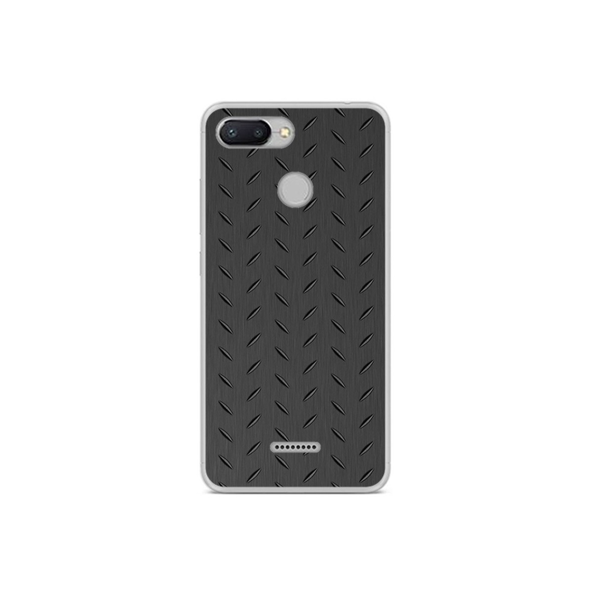 Funda Gel Tpu para Xiaomi Redmi 6 Diseño Metal Dibujos