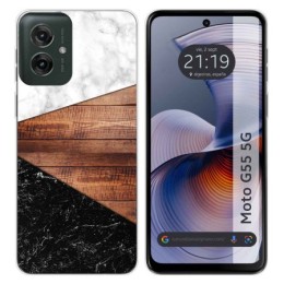 Funda Silicona para Motorola Moto G55 5G diseño Mármol 11 Dibujos