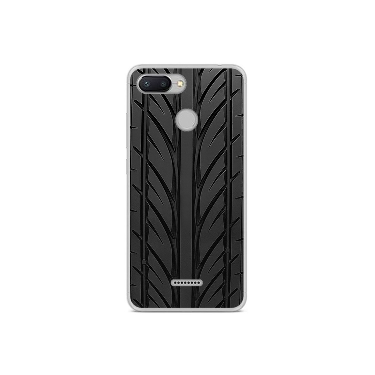 Funda Gel Tpu para Xiaomi Redmi 6 Diseño Neumatico Dibujos