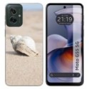 Funda Silicona para Motorola Moto G55 5G diseño Concha Dibujos