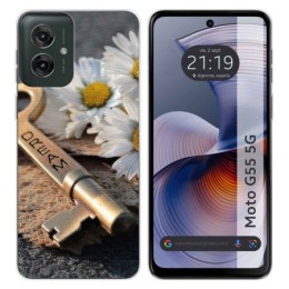 Funda Silicona para Motorola Moto G55 5G diseño Dream Dibujos