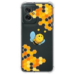 Funda Silicona Antigolpes para Motorola Moto G55 5G diseño Abeja Dibujos