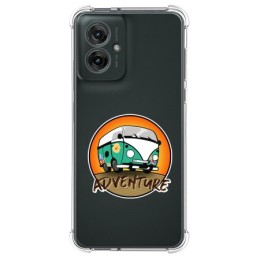 Funda Silicona Antigolpes para Motorola Moto G55 5G diseño Adventure Dibujos
