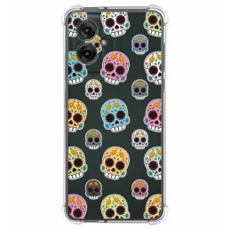 Funda Silicona Antigolpes para Motorola Moto G55 5G diseño Catrina Dibujos