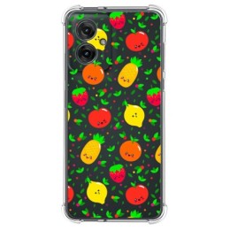 Funda Silicona Antigolpes para Motorola Moto G55 5G diseño Frutas 01 Dibujos