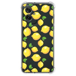 Funda Silicona Antigolpes para Motorola Moto G55 5G diseño Limones Dibujos