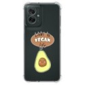 Funda Silicona Antigolpes para Motorola Moto G55 5G diseño Vegan Life Dibujos