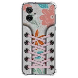 Funda Silicona Antigolpes para Motorola Moto G55 5G diseño Zapatillas 09 Dibujos