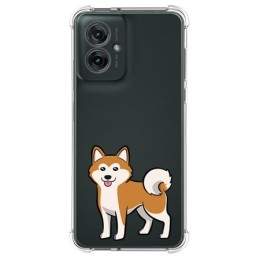 Funda Silicona Antigolpes para Motorola Moto G55 5G diseño Perros 02 Dibujos