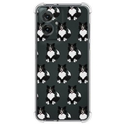 Funda Silicona Antigolpes para Motorola Moto G55 5G diseño Perros 07 Dibujos