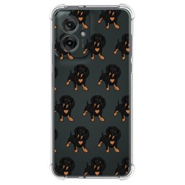 Funda Silicona Antigolpes para Motorola Moto G55 5G diseño Perros 10 Dibujos