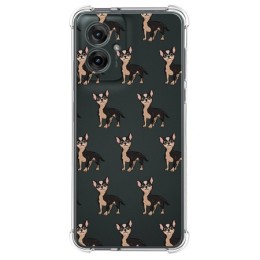 Funda Silicona Antigolpes para Motorola Moto G55 5G diseño Perros 11 Dibujos