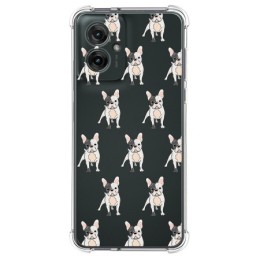 Funda Silicona Antigolpes para Motorola Moto G55 5G diseño Perros 12 Dibujos