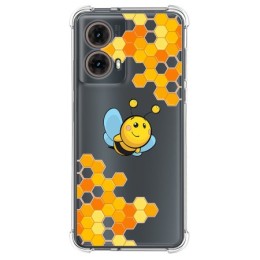 Funda Silicona Antigolpes para Motorola Moto G85 5G diseño Abeja Dibujos