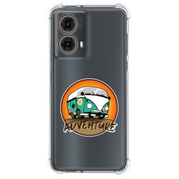 Funda Silicona Antigolpes para Motorola Moto G85 5G diseño Adventure Dibujos