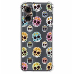 Funda Silicona Antigolpes para Motorola Moto G85 5G diseño Catrina Dibujos