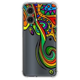 Funda Silicona Antigolpes para Motorola Moto G85 5G diseño Colores Dibujos