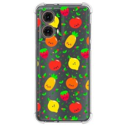 Funda Silicona Antigolpes para Motorola Moto G85 5G diseño Frutas 01 Dibujos