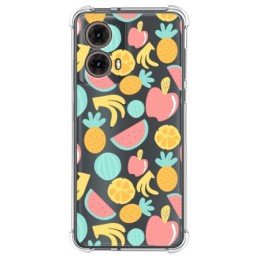 Funda Silicona Antigolpes para Motorola Moto G85 5G diseño Frutas 02 Dibujos