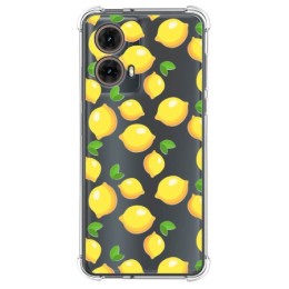 Funda Silicona Antigolpes para Motorola Moto G85 5G diseño Limones Dibujos