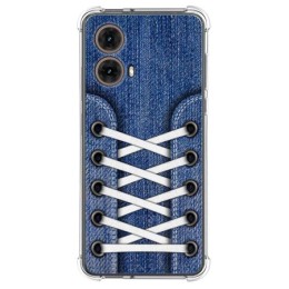 Funda Silicona Antigolpes para Motorola Moto G85 5G diseño Zapatillas 01 Dibujos