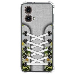 Funda Silicona Antigolpes para Motorola Moto G85 5G diseño Zapatillas 08 Dibujos