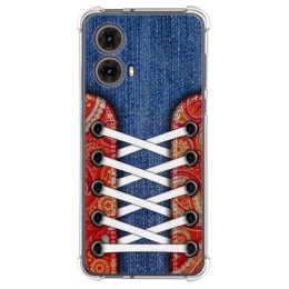 Funda Silicona Antigolpes para Motorola Moto G85 5G diseño Zapatillas 11 Dibujos