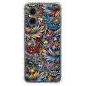 Funda Silicona Antigolpes para Motorola Moto G85 5G diseño Flores 04 Dibujos