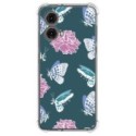 Funda Silicona Antigolpes para Motorola Moto G85 5G diseño Flores 10 Dibujos