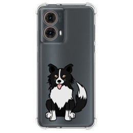 Funda Silicona Antigolpes para Motorola Moto G85 5G diseño Perros 01 Dibujos