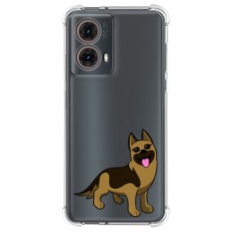 Funda Silicona Antigolpes para Motorola Moto G85 5G diseño Perros 03 Dibujos