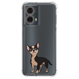 Funda Silicona Antigolpes para Motorola Moto G85 5G diseño Perros 05 Dibujos