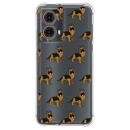 Funda Silicona Antigolpes para Motorola Moto G85 5G diseño Perros 09 Dibujos