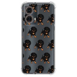 Funda Silicona Antigolpes para Motorola Moto G85 5G diseño Perros 10 Dibujos