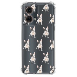 Funda Silicona Antigolpes para Motorola Moto G85 5G diseño Perros 12 Dibujos