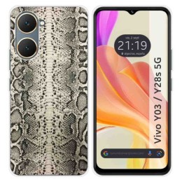 Funda Silicona para Vivo Y03 / Y28s 5G diseño Animal 01 Dibujos