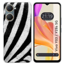 Funda Silicona para Vivo Y03 / Y28s 5G diseño Animal 02 Dibujos
