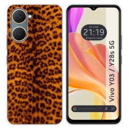 Funda Silicona para Vivo Y03 / Y28s 5G diseño Animal 03 Dibujos
