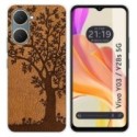 Funda Silicona para Vivo Y03 / Y28s 5G diseño Cuero 03 Dibujos